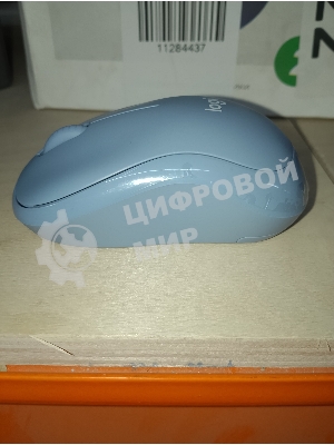 (Б/У) Мышь беспроводная LOGITECH M221 SILENT BLUE 910-006111 [Cм.описание!]