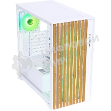 Компьютерный корпус Aerocool/Formula TimberLine T0 белый без БП mATX 6x120мм 6x140мм 2xUSB3.0 audio