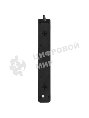 Сетевой фильтр SVEN Optima 5,0 м (6 розеток с защитными шторками) черный, цветная коробка