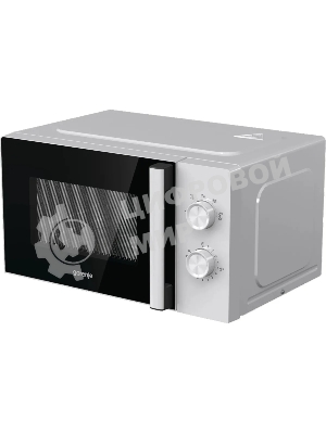 Микроволновая печь Gorenje MO20E1WH белый, 20 л, 800 Вт, переключатели - поворотный механизм
