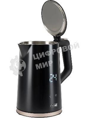 Чайник электрический Rondell RDE-1007 (MC) 1.7 л, 2200 Вт, черный