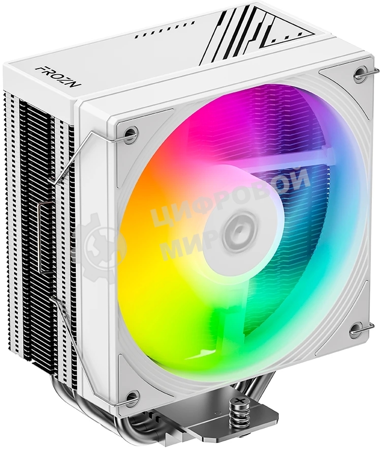Кулер для процессора ID-Cooling FROZN A410 SE ARGb белый 180W/ Intel 1700, 12*, 115*, AMD AM5, AM4/ Screws