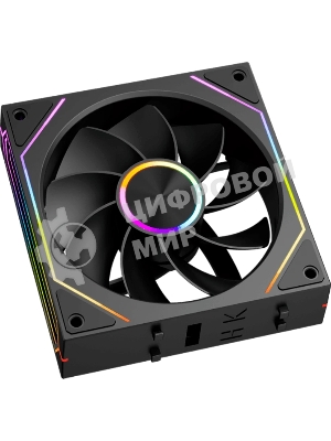 Вентилятор для корпуса PcCooler F3 X120R BK Reverse ARGB 120х120x25 черный 4-pin 28.4дБ (F3 X120R ARGB BK) Ret