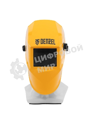 Щиток защитный лицевой (маска сварщика) Denzel F8, см. окно 100х50, Real Color, DIN 4-8/9-13