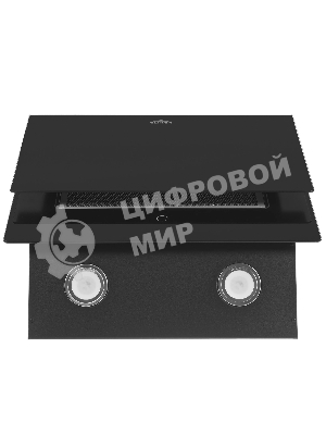 Вытяжка наклонная Elikor Vertex BK 50 черный, 50 см, 750 куб. м/ч, 56 дБ