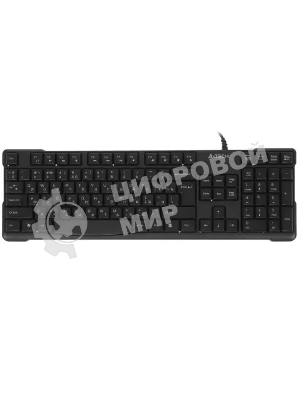Клавиатура A4Tech KR-750 проводная, USB Type-A, чёрный
