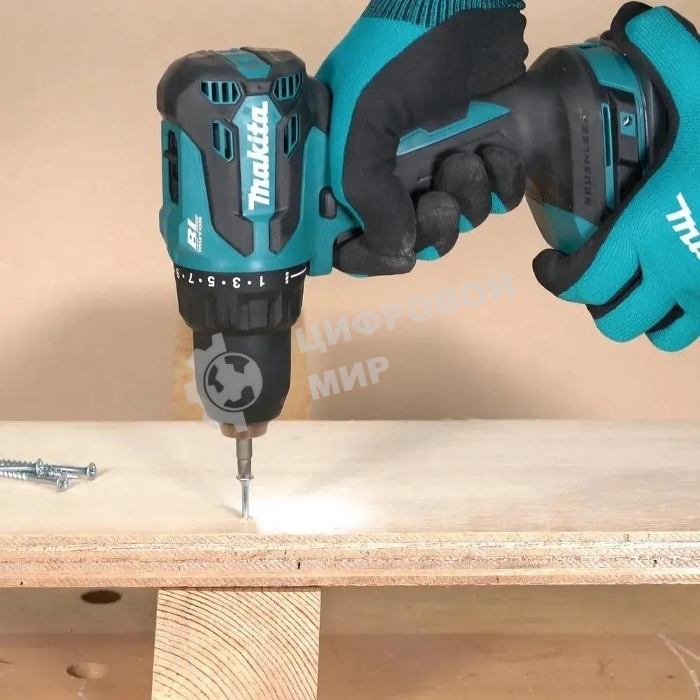 Дрель-шуруповерт Makita DDF490SF1J аккум.