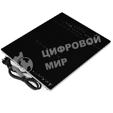 Плита настольная электрическая ZUGEL ZIHF61B чёрный, 2 кВт, индукция, конфорки - 1, стеклокерамика, сенсор