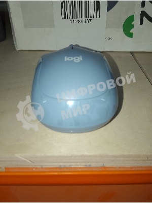(Б/У) Мышь беспроводная LOGITECH M221 SILENT BLUE 910-006111 [Cм.описание!]