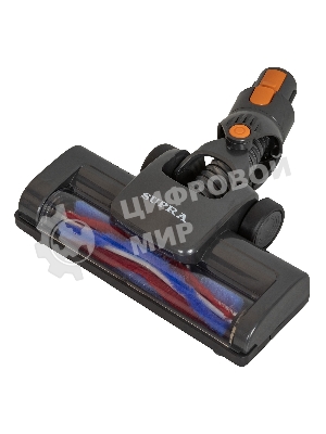 Пылесос вертикальный SUPRA VCS-5082 черный/серый, питание от аккумулятора, 300 Вт, уборка сухая, пылесборник 1 л