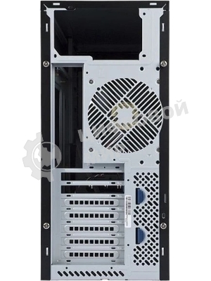 Компьютерный корпус Midi Tower InWin PE689 Black USB 3.0*2+A(HD)+fron fan 120мм*1+rear fan 120мм*1+ 2*2SATA+1*1SATA+Intrusion Switch/holes for SL20” ATX RACKMOUNT*(без блока питания)