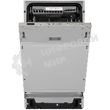 Встраиваемая посудомоечная машина Zigmund & Shtain DW 301.4, серый, 44.8 см, 11 компл., 49 дБ, класс A++