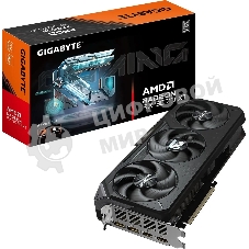 Видеокарта Gigabyte PCI-E 5.0 GV-R9070XTGAMING-16GD AMD Radeon RX 9070XT 16Gb 256bit GDDR6 2400/20000 HDMIx2 DPx2 HDCP Ret