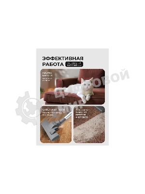 Пылесос вертикальный Galaxy GL 6255 серый/красный, питание от сети, 150 Вт, уборка сухая, пылесборник 0.8 л