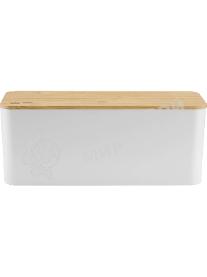 Органайзер Cactus CS-BOX-WH белый/бамбук