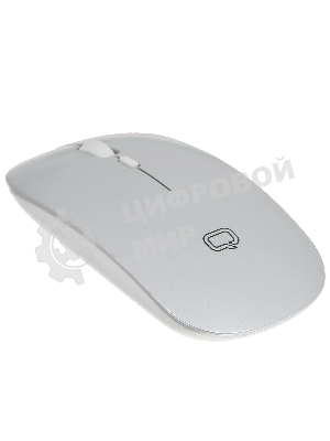 Комплект клавиатура+мышь Qumo Paragon K15/M21 беспроводной, USB, 1600 DPI, белый