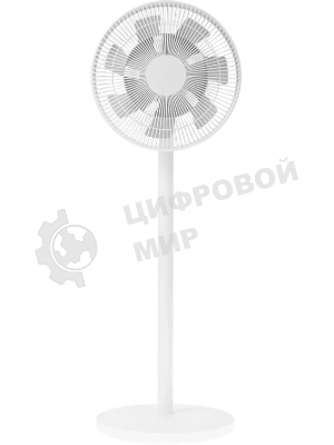 Вентилятор Xiaomi Mi Smart Standing Fan 2 белый, напольный, 15 Вт, 100 скоростей, 35.5 см