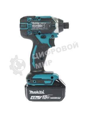 Гайковерт аккумуляторный Makita DTD152RMEуд 18В 2х4А·ч LI-ION 0-3500об/м 1/4'' 1.3кг 165Нм