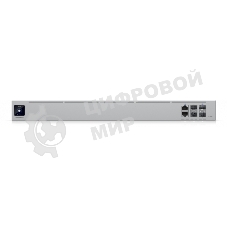 Шлюз-контроллер Ubiquiti UniFi Enterprise Fortress Gateway (EFG), 2×2.5 Гбит/с + 2×10 Гбит/с SFP+ + 2×25 Гбит/с SFP28, управляемый