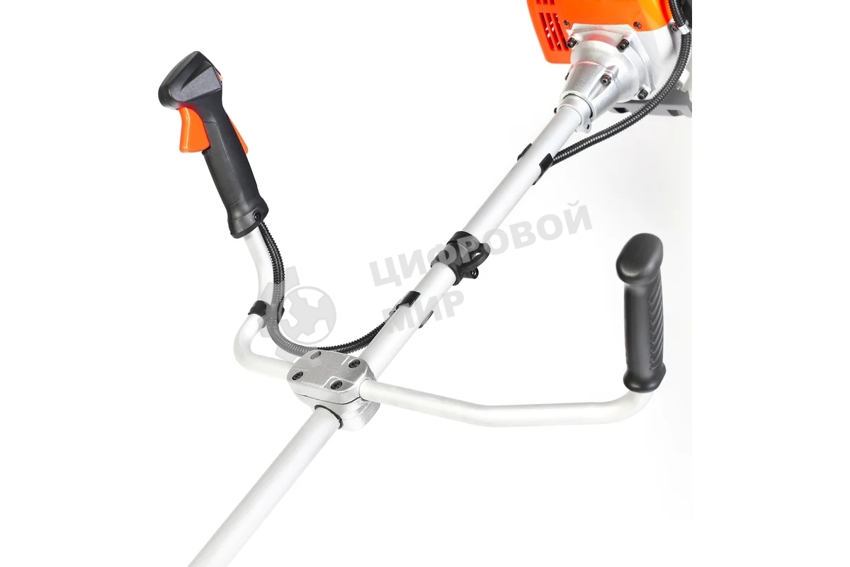 Триммер бензиновый PATRIOT PT 3555ES Country 1.8лс 32.6см3 Ф 255мм леска Ф2.4мм захват 460мм