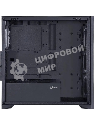 Компьютерный корпус Aerocool / Formula TimberLine T0 черный без БП mATX 6x120мм 6x140мм 2xUSB3.0 audio