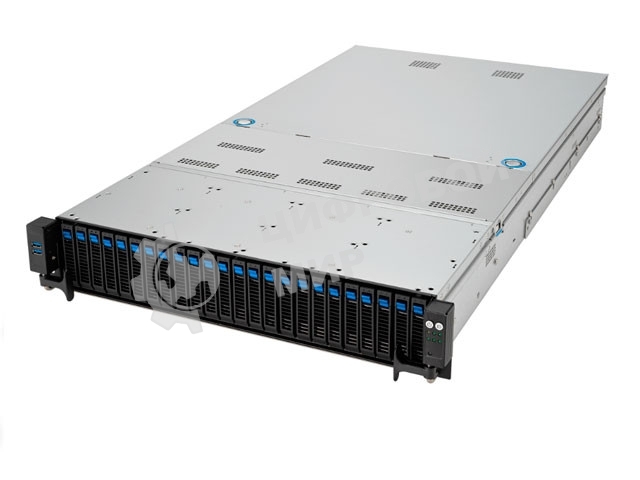 Серверная платформа Asus RS720A-E12-RS24U/10G/2.6kW/24NVMe/GPU