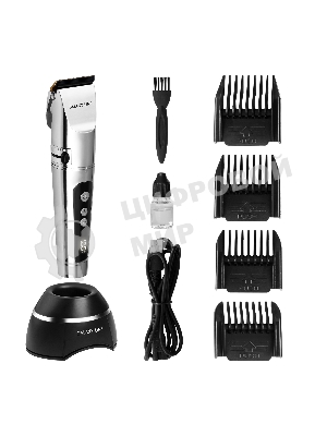 Машинка для стрижки GALAXY GL 4178 серебристый/черный