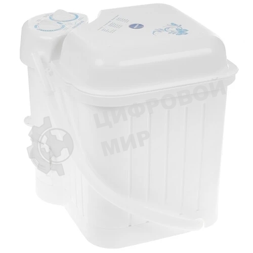 Стиральная машина Renova WS-35Е белая, загрузка вертикальная 3.5кг, класс: A