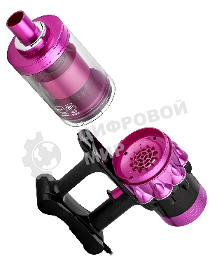 Пылесос вертикальный BRAYER BR4272 фиолетовый, питание от сети, 185 Вт, уборка сухая, пылесборник 0,8 л