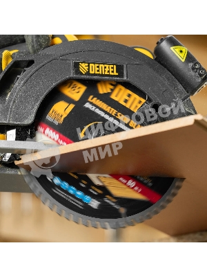 Пильный диск по ламинату Denzel ф185 х 30 мм, 60 зубьев