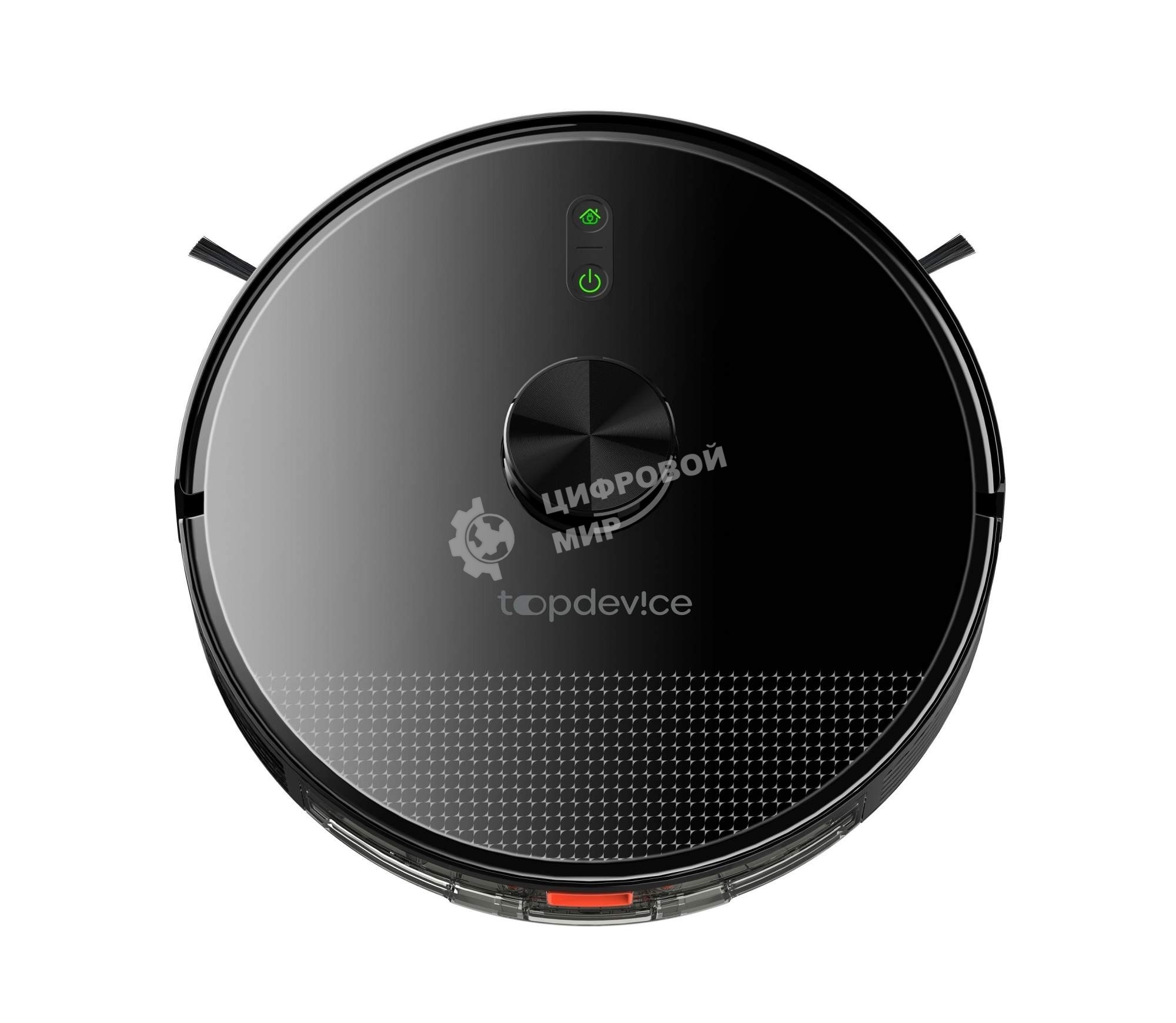 Робот-пылесос TopDevice TDSRC003_BK черный, 40 Вт, 2600 мА·ч Li-Ion, уборка влажная/сухая, пылесборник контейнер 0.4 л