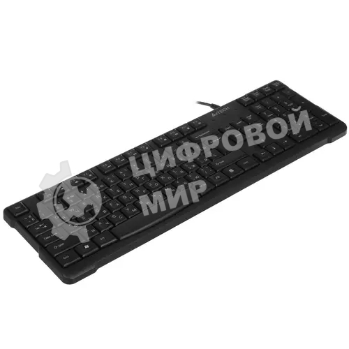 Клавиатура A4Tech KR-750 проводная, USB Type-A, чёрный