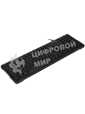 Клавиатура A4Tech KR-750 проводная, USB Type-A, чёрный