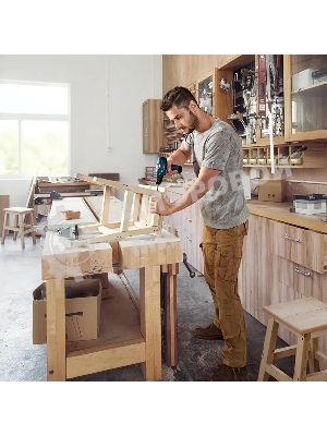 Дрель-шуруповерт Bosch GSR 120-LI C, 12 В, 2 Ач, 30 Нм, щеточный