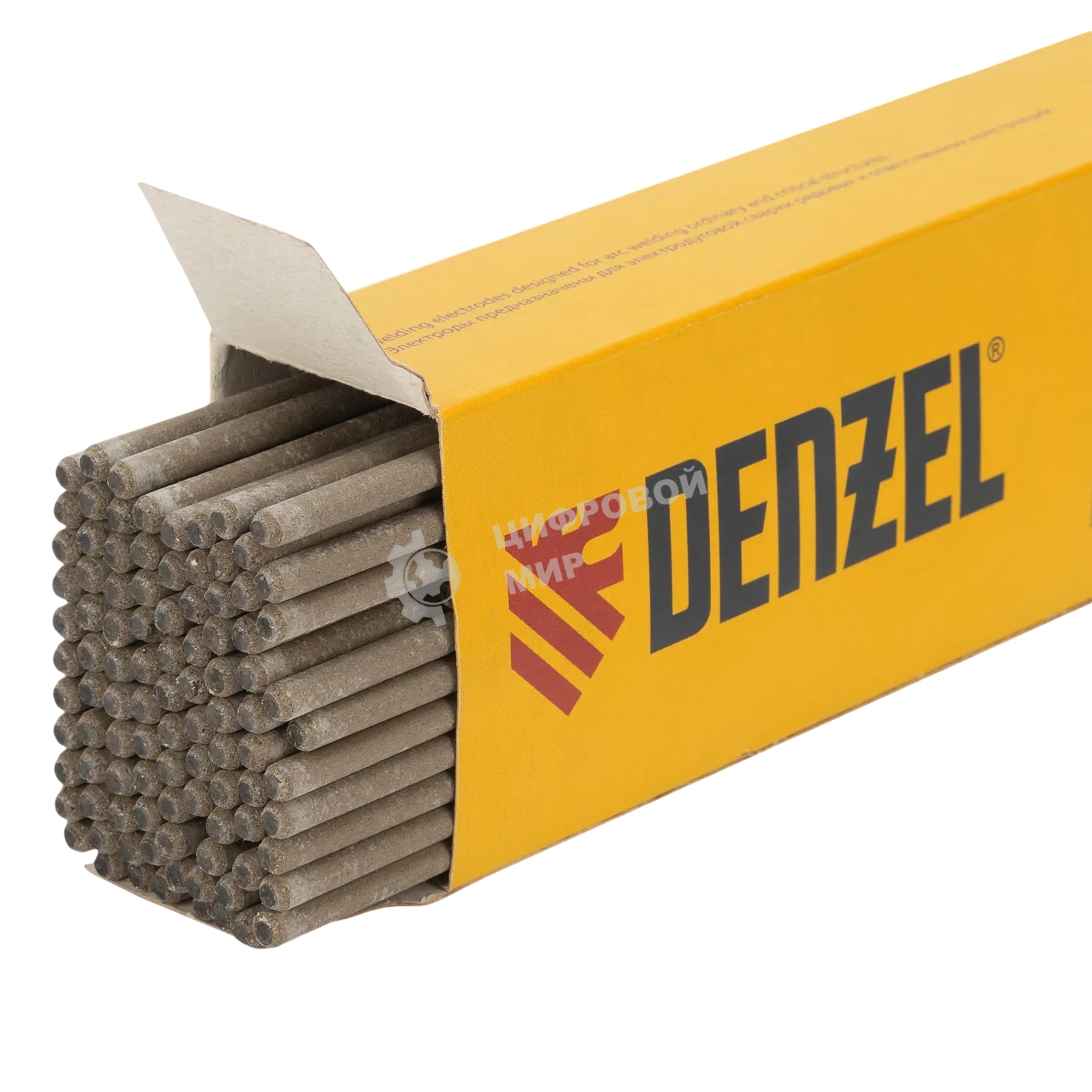 Электроды Denzel DER-13/55 диам. 3 мм, 2,5 кг., основное покрытие