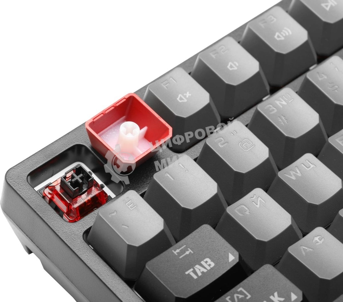 Клавиатура проводная A4Tech Bloody S87 Energy USB черный/красный