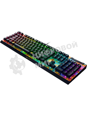 Клавиатура Razer BlackWidow V4 X Green Switch Pokemon Kanto Starters Edition проводная, USB Type-A, желтый