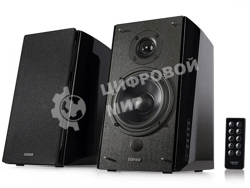 Акустическая система Edifier R2000DB черный 24Wx2 + 36Wx2, 50 Гц - 20 кГц, пульт ДУ