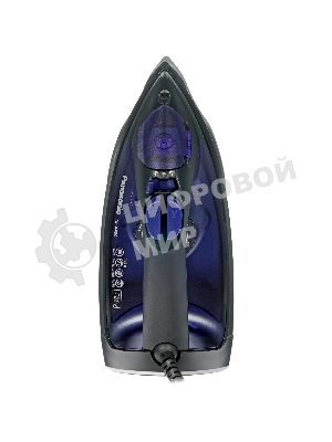 Утюг Panasonic NI-U600CATW синий/черный, 2300 Вт, 35 г/мин, 130 г/мин, 300 мл