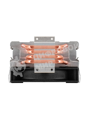 Кулер ExeGate Wizard EXX400V3-PWM.FRGB алюминий/медь, 1800 об/мин, 33 дБ, 4 pin, 140 Вт