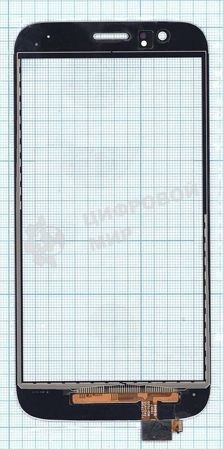 Сенсорное стекло (тачскрин) для Huawei G7 Plus, белое