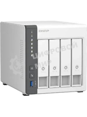 Сетевое хранилище NAS Qnap D4 (REV. C) 4-bay настольный Cortex-A55 RK3568B2