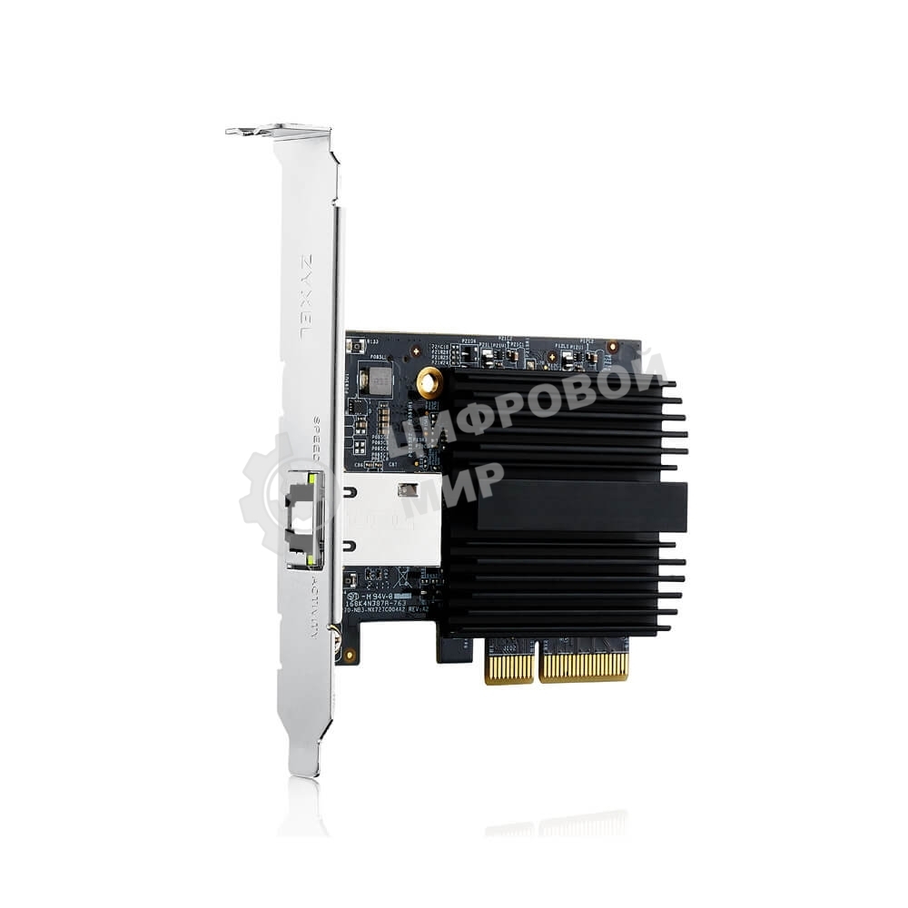 Сетевой адаптер Zyxel XGN100C, PCI Express 3.0, 1x1/2,5/5/10G RJ-45