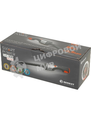 Пылесос автомобильный Berkut SVC-300 серый/оранжевый, 55/85 Вт, уборка сухая, пылесборник контейнер 0.35 л