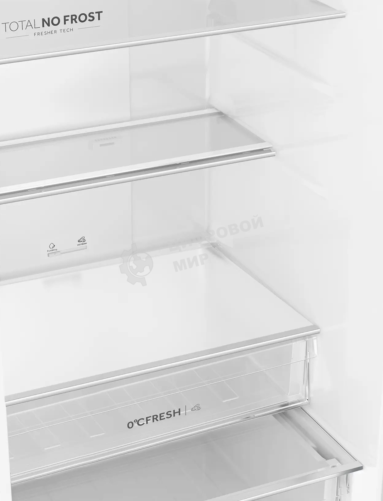 Холодильник Haier CEF536CWG белый двухкамерный 240/105 л морозилка снизу, No Frost