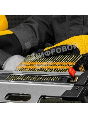 Гвозди Denzel для пнев. нейлера (крашен.), длина - 90 мм, диам. - 3,05 мм, 2000 шт.