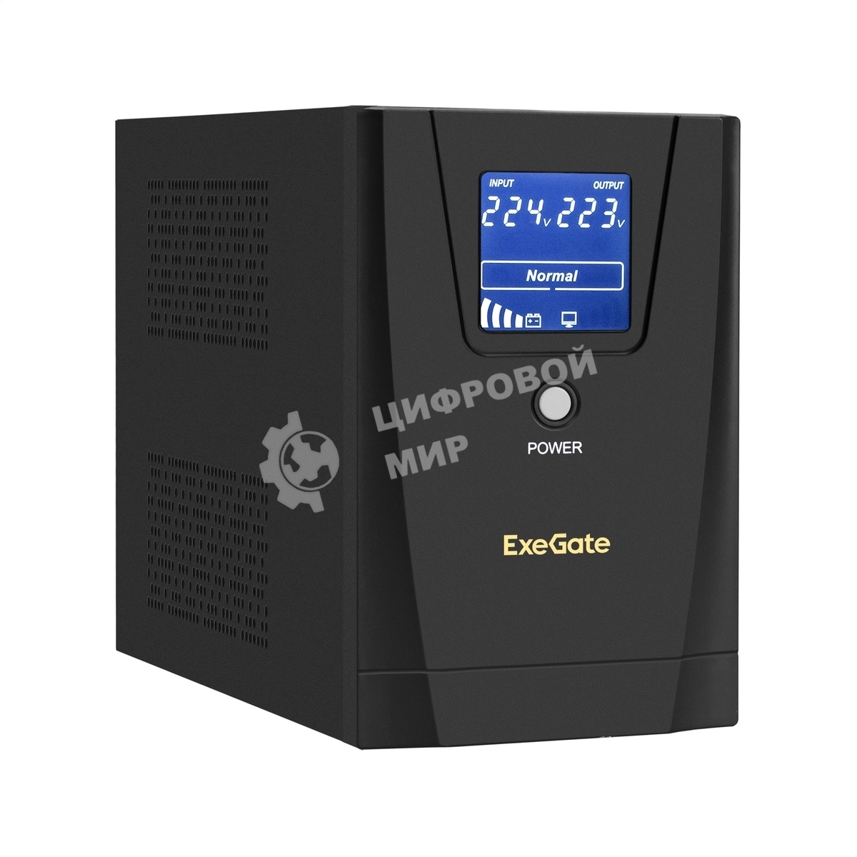 Источник бесперебойного питания ExeGate EP285492RUS SpecialPro Smart LLB-1200.LCD.AVR.C13.RJ.USB 1200VA/750W, LCD, AVR, 6*IEC-C13, RJ45/11, USB, черный