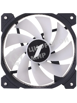 Вентилятор для корпуса 1STPLAYER F7R Black F7R-BK 120mm, 600-1800rpm, 56.34CFM, 36.99dBa, BULK