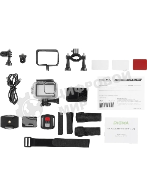 Экшн-камера Digma DiCam 970 1xCMOS 12Mpix черный