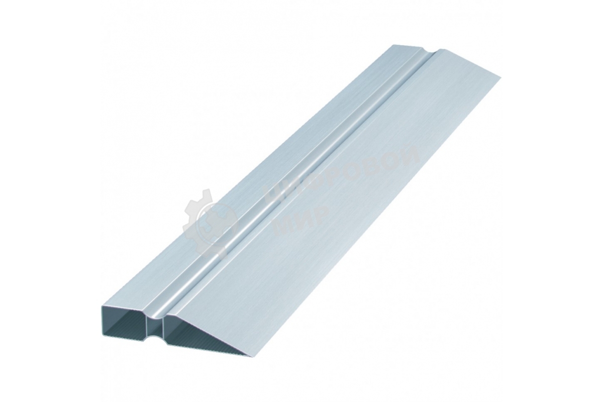 Правило Matrix алюминиевое, двойной захват, 2 ребра жесткости, L-1,0 м